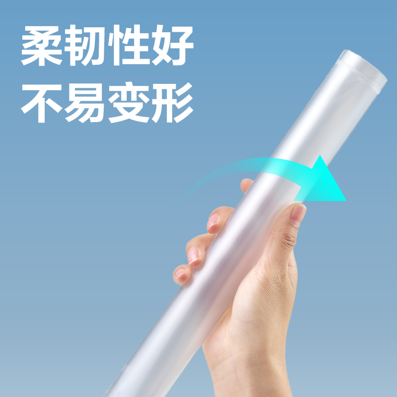 得力DP082_A4標準型文件袋(透明)(個)