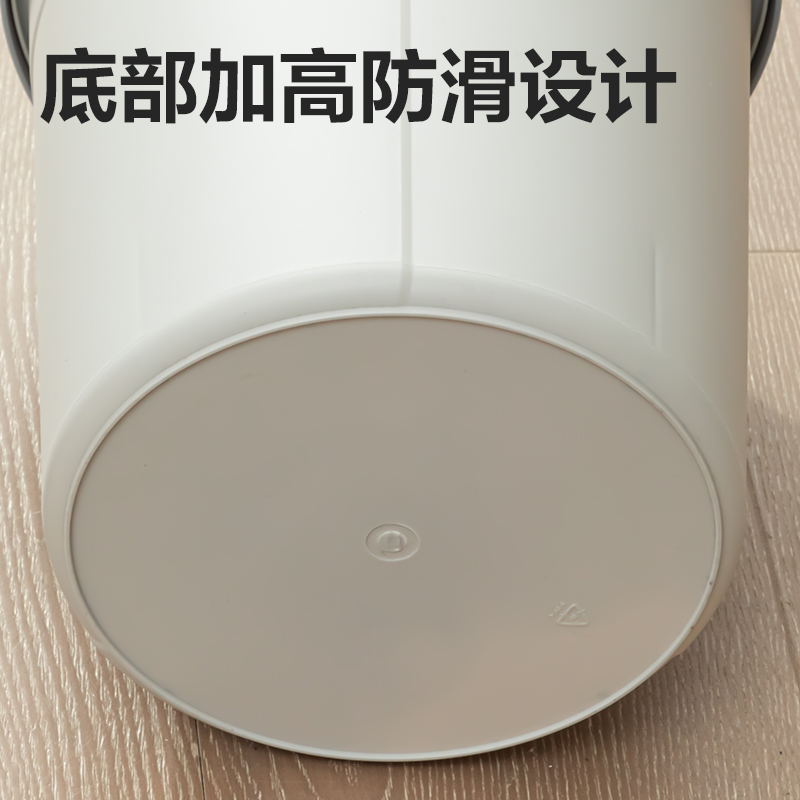 得力DP542圓形清潔桶(米白)(只)