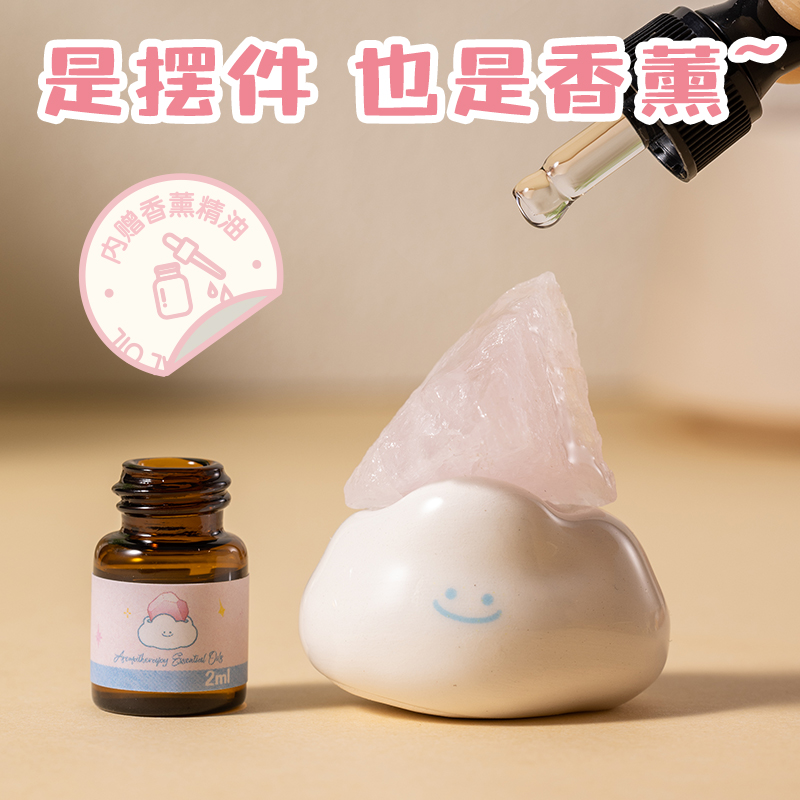 得力NC851療愈豆丁水晶擺件水晶萌靈(混)(盒)