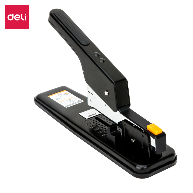 得力DP509重型訂書機80頁(黑)(臺)