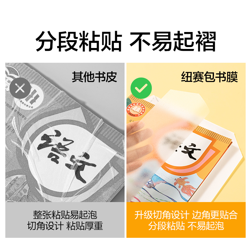 紐賽NS875-16K分段式包書膜(混)(10張/套)