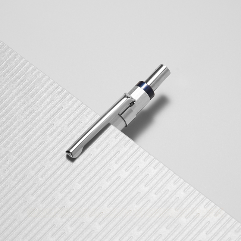得力S002-B金屬活動鉛筆0.7mm(銀)(袋)