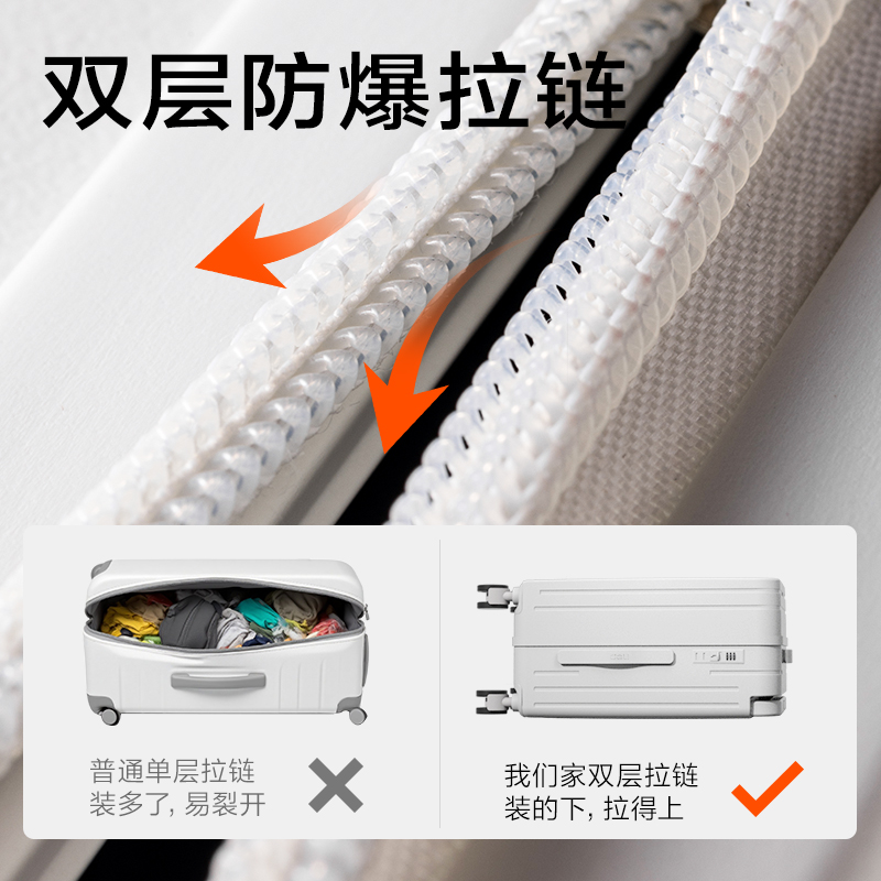 得力BG601寬拉桿行李箱(綠-20寸)(個)