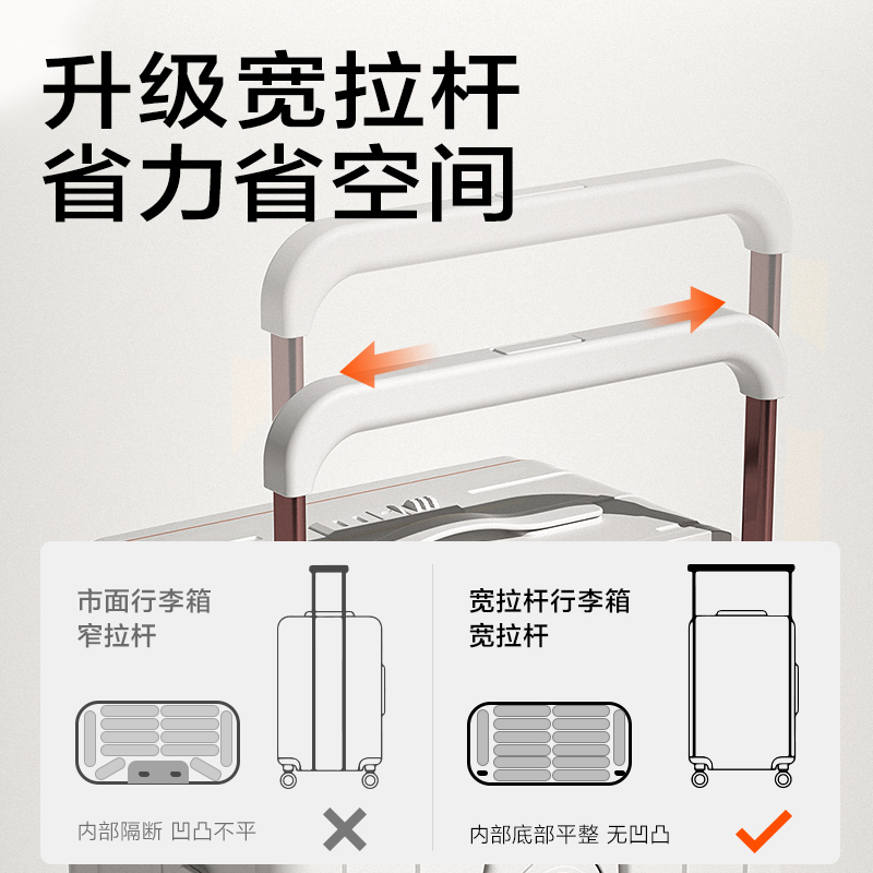 得力BG600前開(kāi)蓋寬拉桿多功能行李箱(綠-20寸)(個(gè))