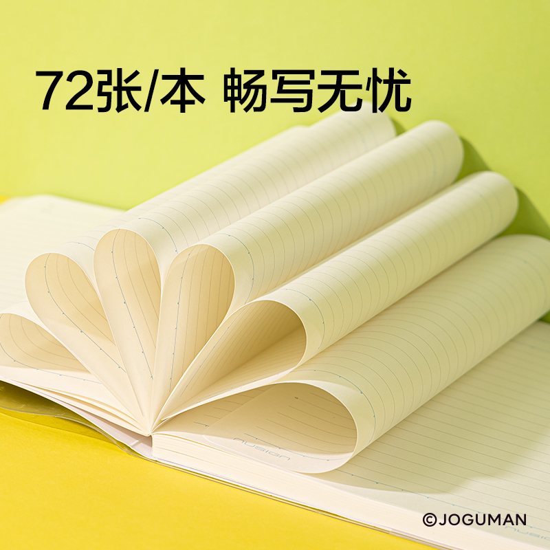 紐賽NS347-Q喬古漫高透膠套本-32K(混色)(72張/本)