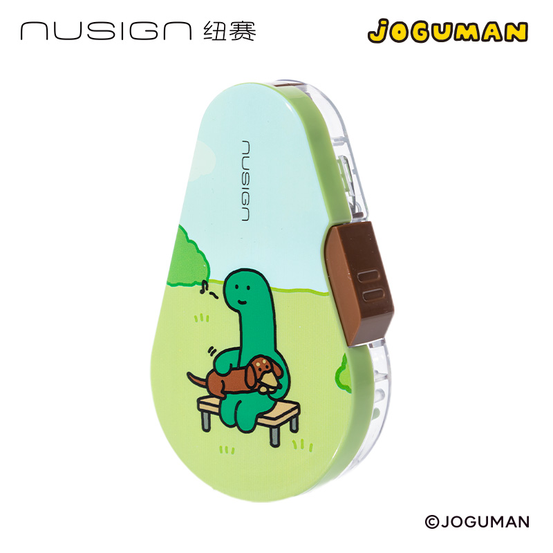 紐賽NS162-Q喬古漫按動密封門修正帶5mm*12m(綠)(個)