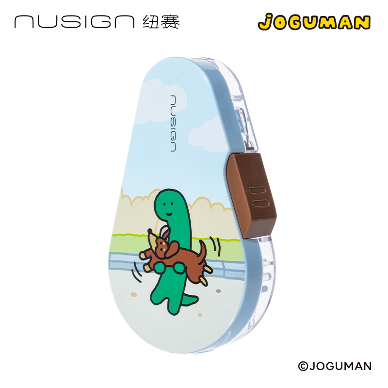 紐賽NS162-Q喬古漫按動密封門修正帶5mm*12m(藍(lán))(個)