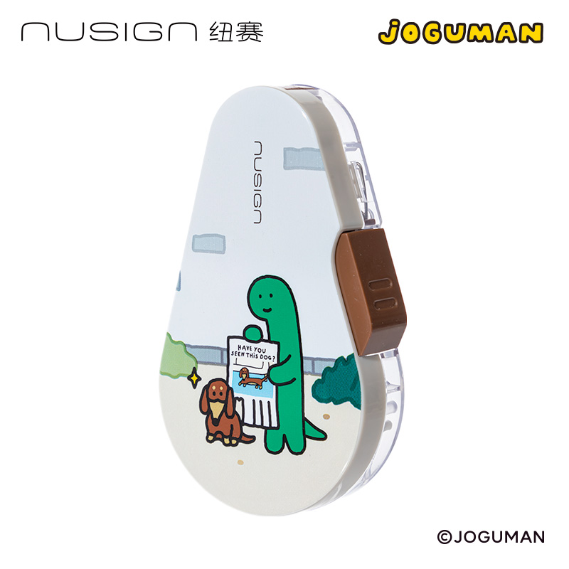 紐賽NS162-Q喬古漫按動密封門修正帶5mm*12m(灰)(個)