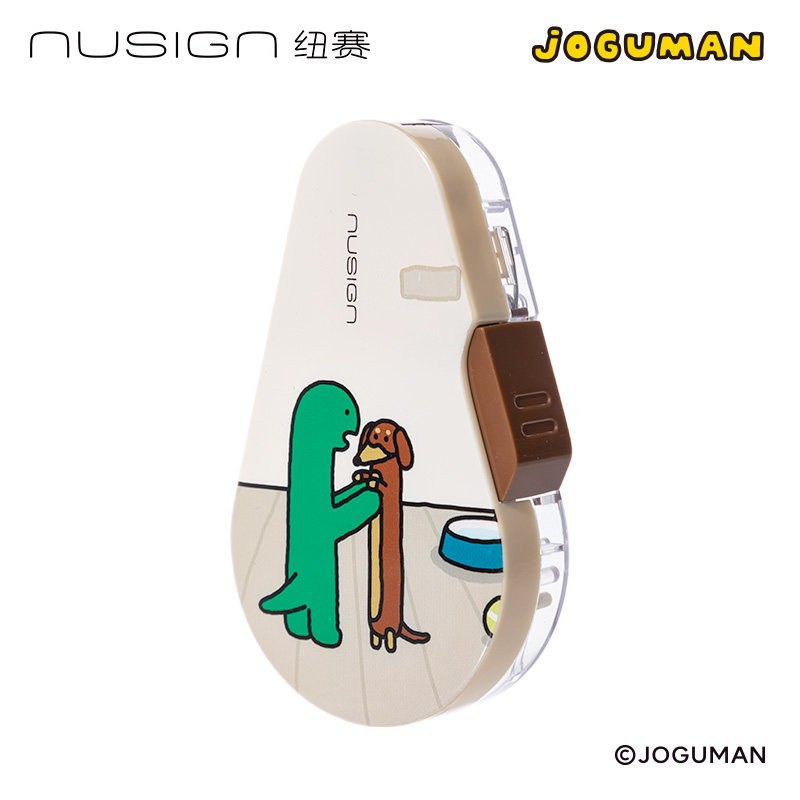 紐賽NS162-Q喬古漫按動密封門修正帶5mm*12m(黃)(個)