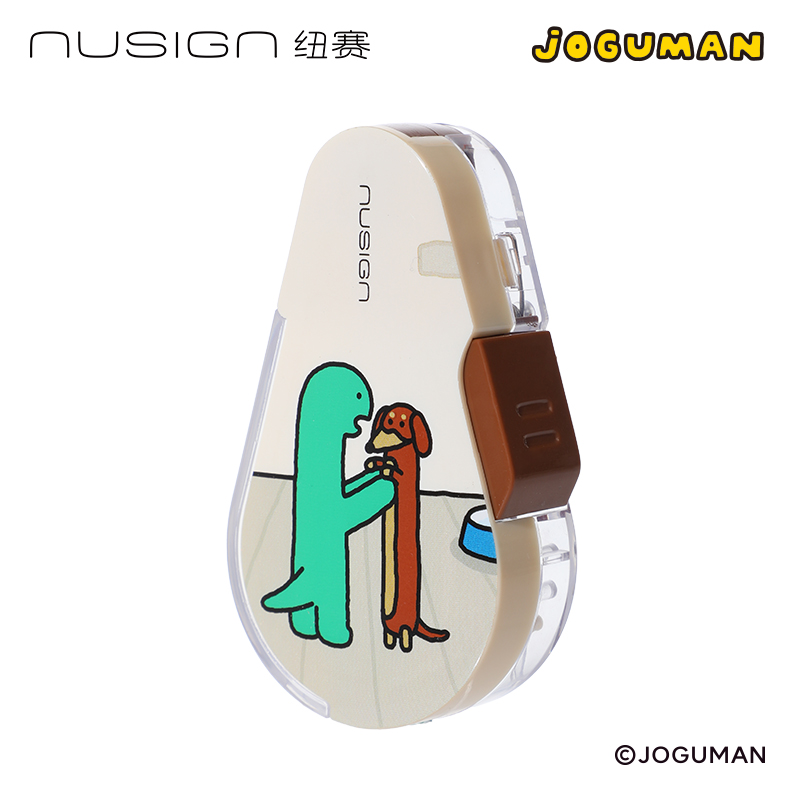紐賽NS161-Q喬古漫按動密封門修正帶5mm*6m(黃)(個)
