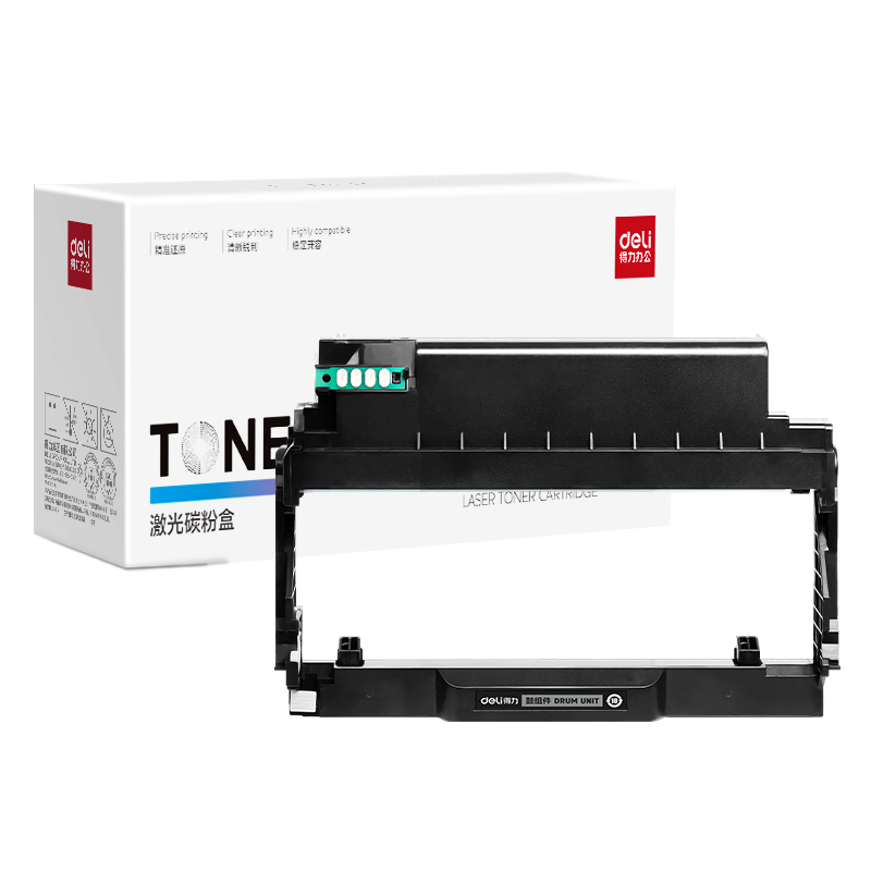 得力D-DL413通用耗材-通用硒鼓(黑色)(支)