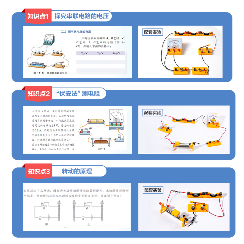 得力74398學(xué)具電磁學(xué)實(shí)驗(yàn)箱-標(biāo)準(zhǔn)款變更(黃)(盒)