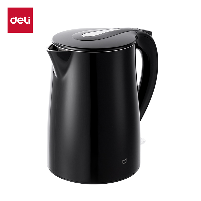 得力LL120-1.7L性價比款電水壺(黑)(臺)