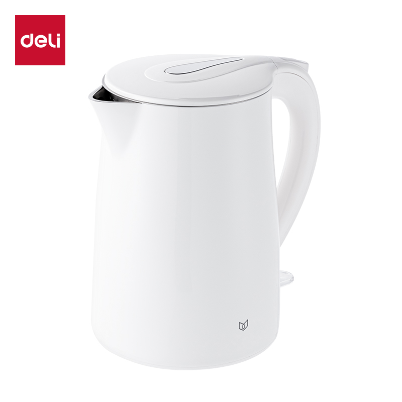 得力LL120-1.7L性價比款電水壺(白)(臺)