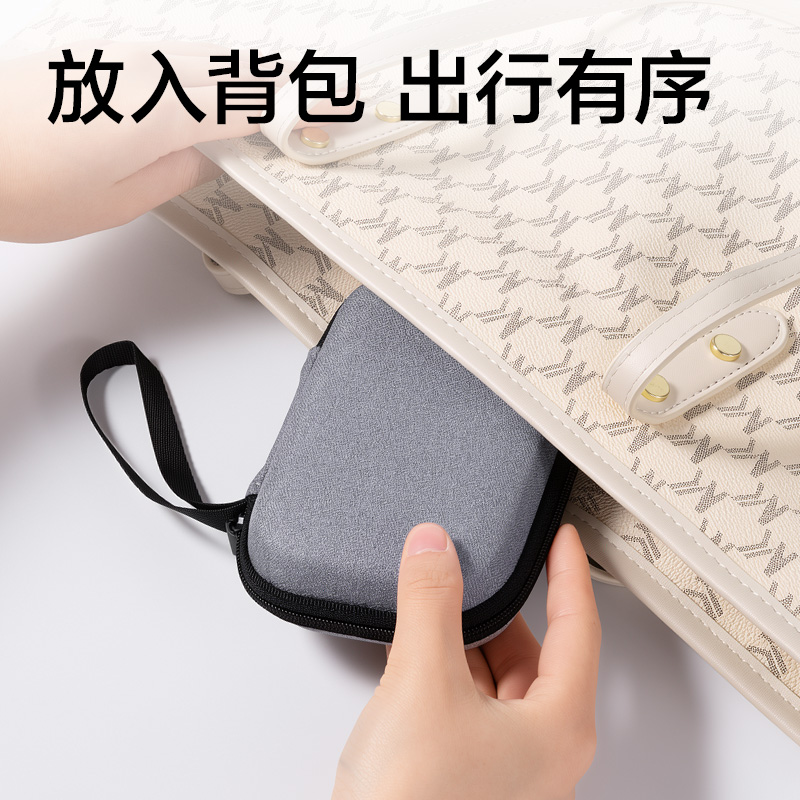 得力BA228數(shù)據(jù)收納包(黑-小號)(個)