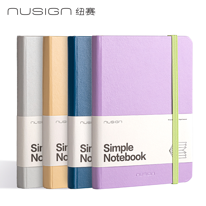 紐賽NS363口袋皮面本-A6-96張(混色)(本)