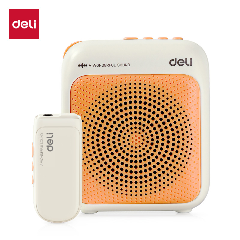 得力LT915T多彩擴(kuò)音器音響(頭戴)(10W)(2000mAh)(黃)(臺)