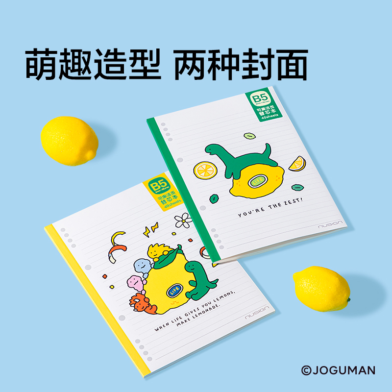 紐賽NS313-Q喬古漫活頁(yè)替芯本-B5(混)(40張/本)