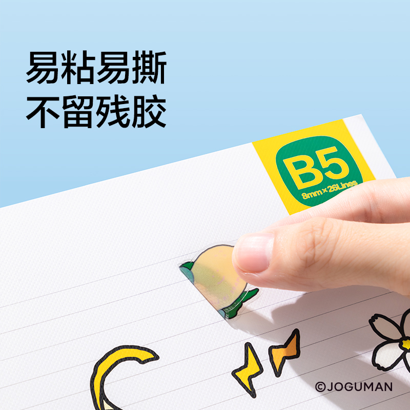 紐賽NS366-Q喬古漫PVC貼紙(混)(張)