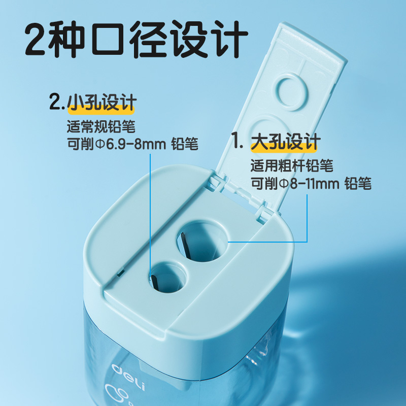 得力VB175B卷筆刀(白色)(個)