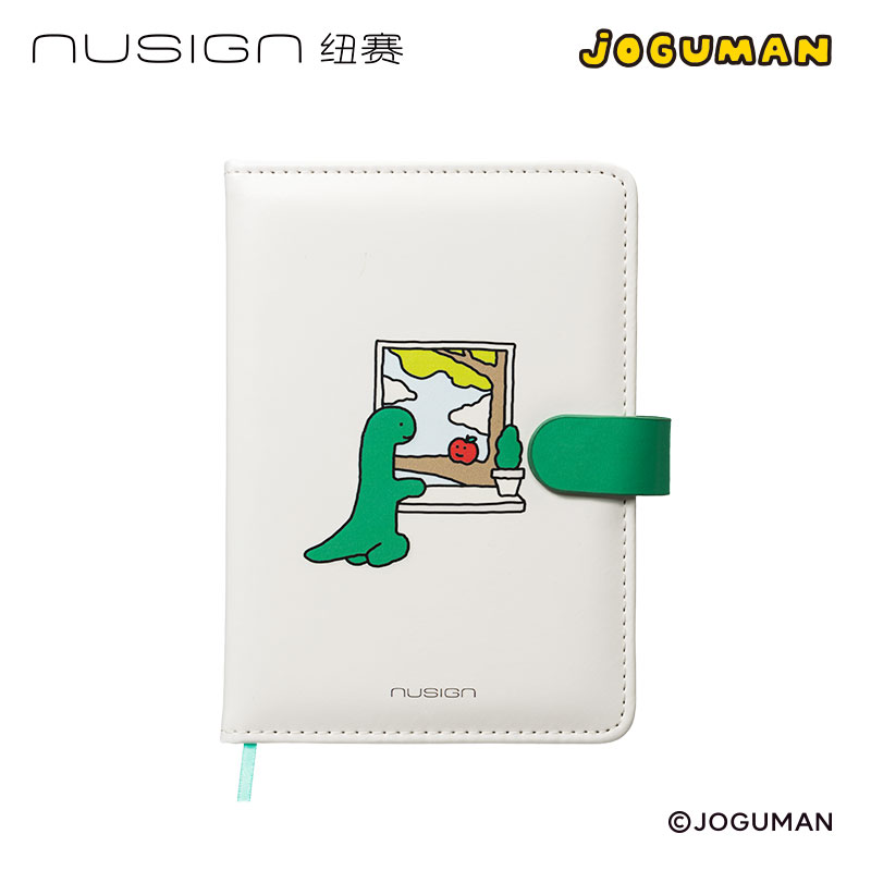 紐賽NS299-Q喬古漫便攜搭扣皮面本-A6(綠)(80張/本)
