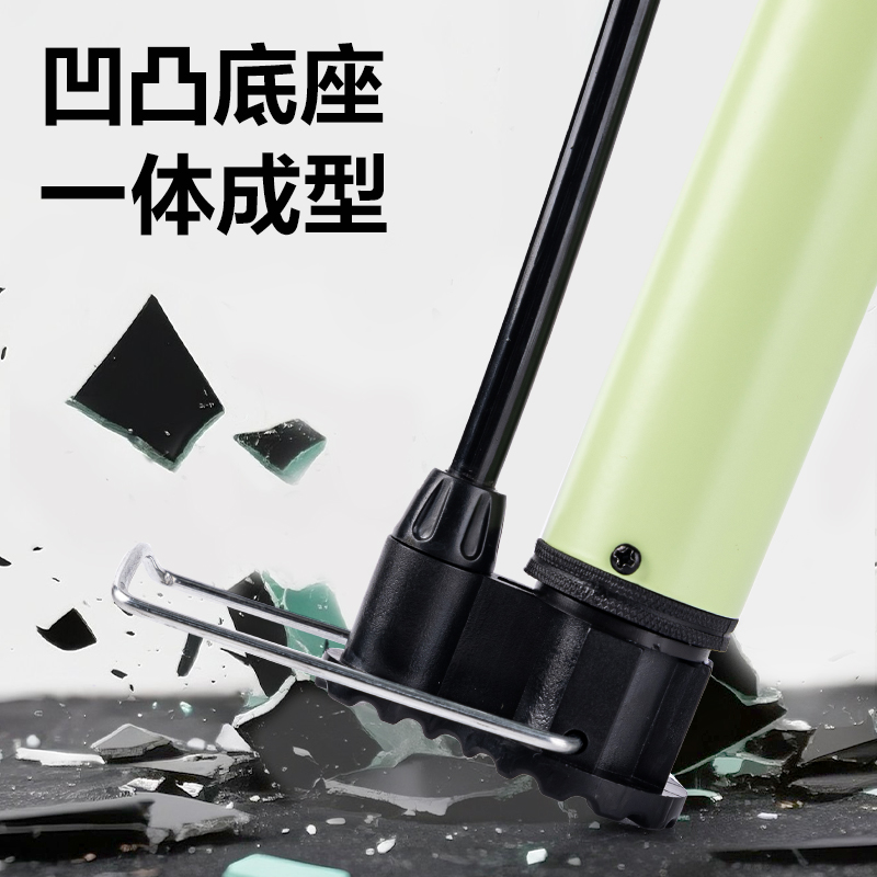 安格耐特FD402_32cm小號鋼管打氣筒(綠色)(個)
