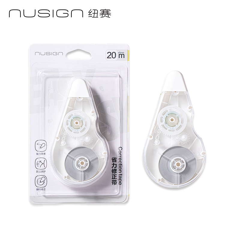 紐賽NS225EASYEASY省力順滑修正帶5mm*20m(瓷白色)(個)