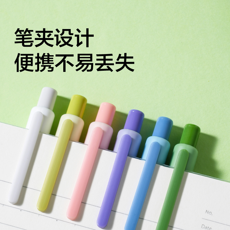 紐賽NS985-3速干按動中性筆0.5mm雙球珠ST頭(黑)(6支/盒)