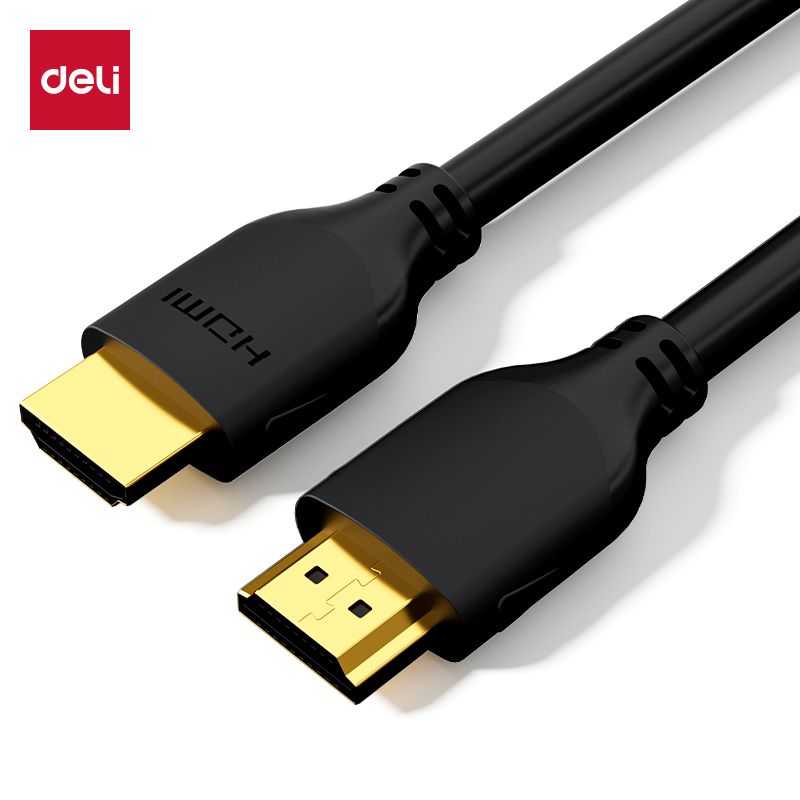 得力AJ20H-50HDMI2.0線4KPVC經(jīng)典款5米（黑色）（條）