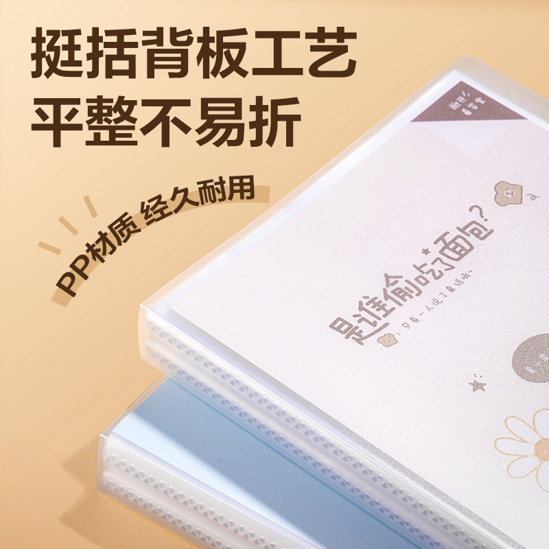 得力BL702-60卡皮巴拉系列60頁(yè)資料冊(cè)(混)(個(gè))