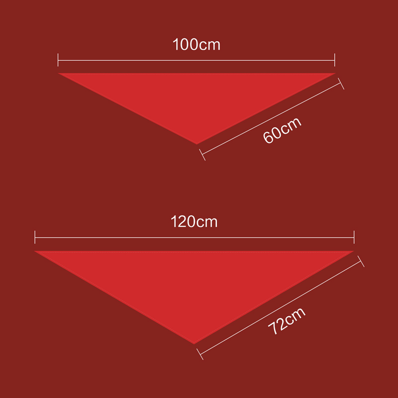 得力LZ501經(jīng)濟型滌綸紅領(lǐng)巾1.2m(紅色)(1條/袋)
