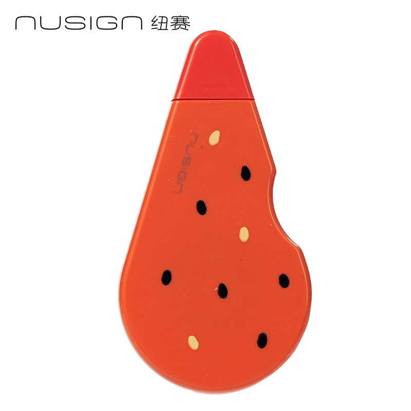 紐賽NS119YAMMY大帶寬靜音修正帶7mm*12m(西瓜果紅)(個(gè))
