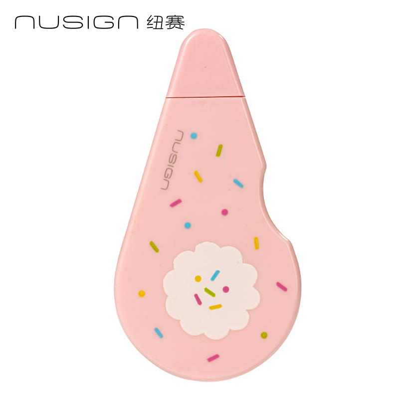 紐賽NS119YAMMY大帶寬靜音修正帶7mm*12m(奶油草莓)(個(gè))