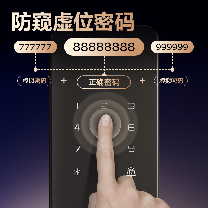 得力AC10門禁設(shè)備及配件智能門鎖(灰)(臺(tái))
