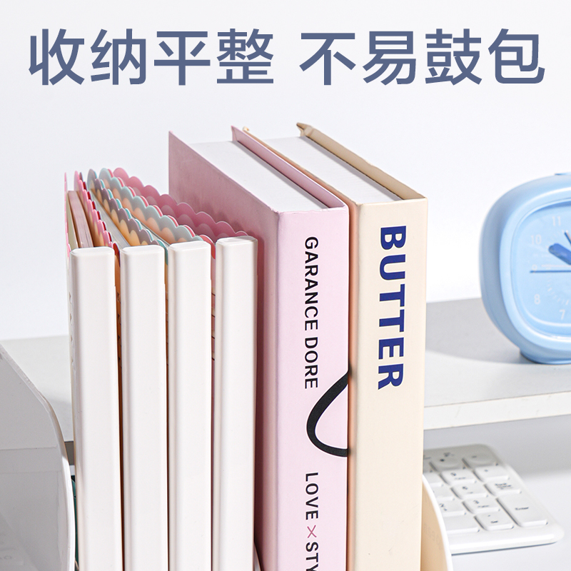 得力HA540Z自由翻平夾活頁本(覓旅·甜言)(本)