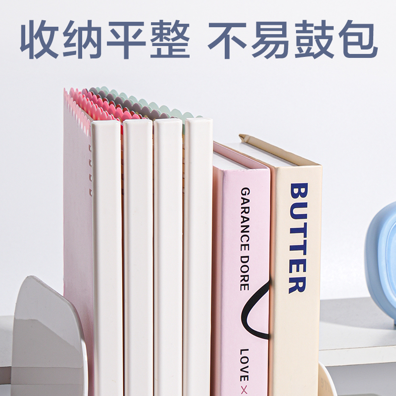 得力HB540Z自由翻平夾活頁(yè)本(覓旅·甜言)(本)