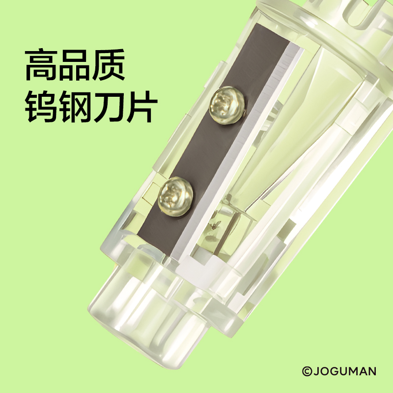紐賽NS071-Q喬古漫電動(dòng)防塵門卷筆刀(個(gè))(黃)