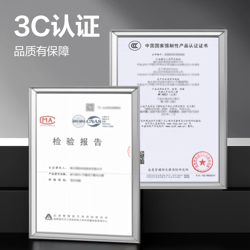 得力LZ203手提式干粉滅火器3KG(紅)(1瓶/箱)