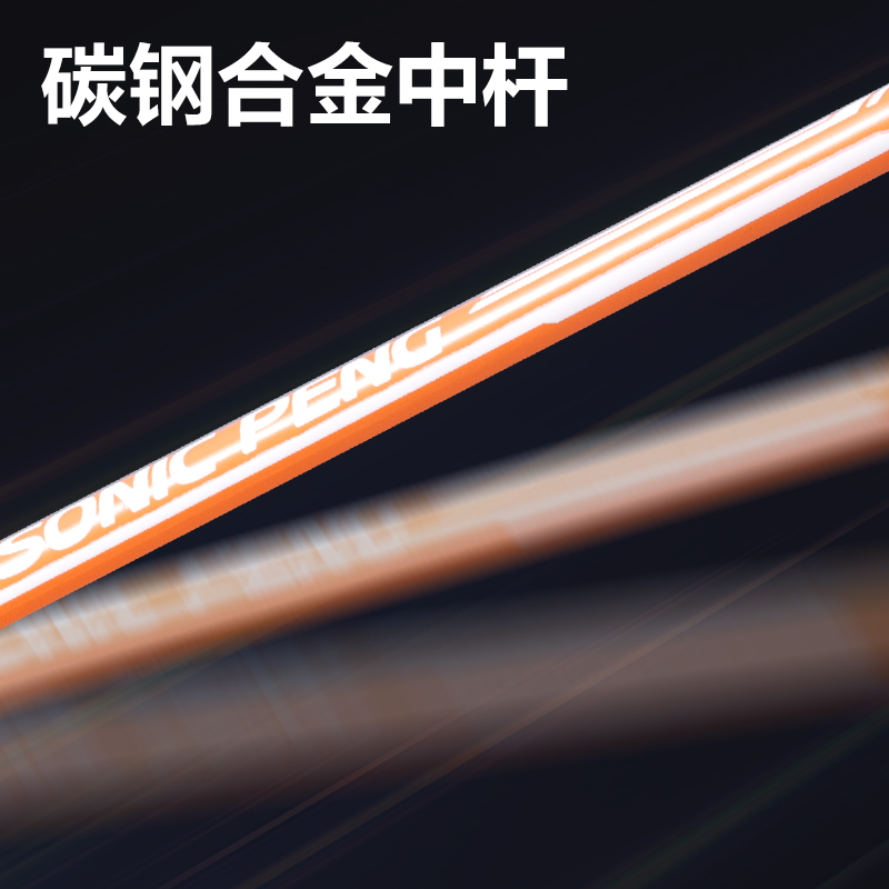 安格耐特FH139音爆羽線高彈耐打型碳鋼合金羽毛球拍(2只/付)(混)(付)