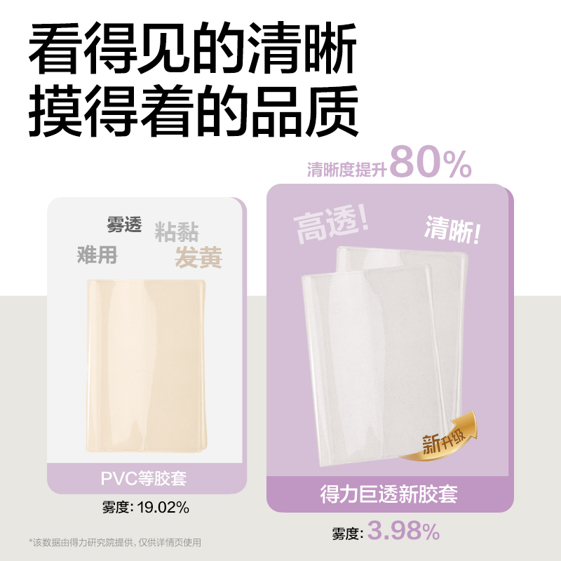 得力T1680-P行紜膠套本(行紜和紙集)(本)