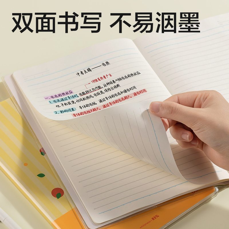 得力T1664-P行紜膠套本(行紜星萌派)(本)