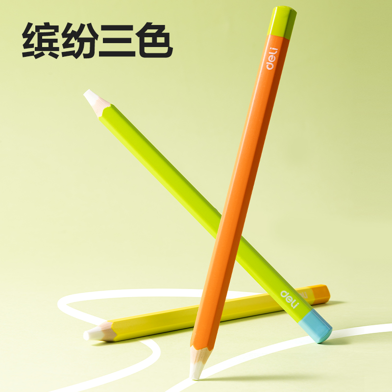 得力VP580無木橡皮筆(綠)(盒)