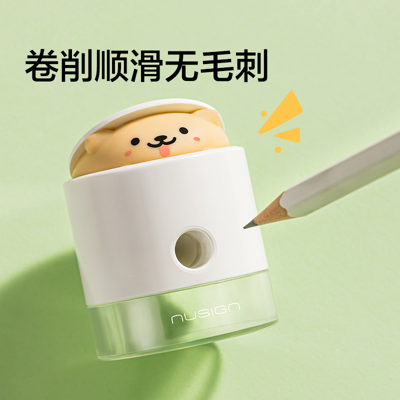 紐賽NS073POP UP削尖提示卷筆刀（個）（瓷白色）