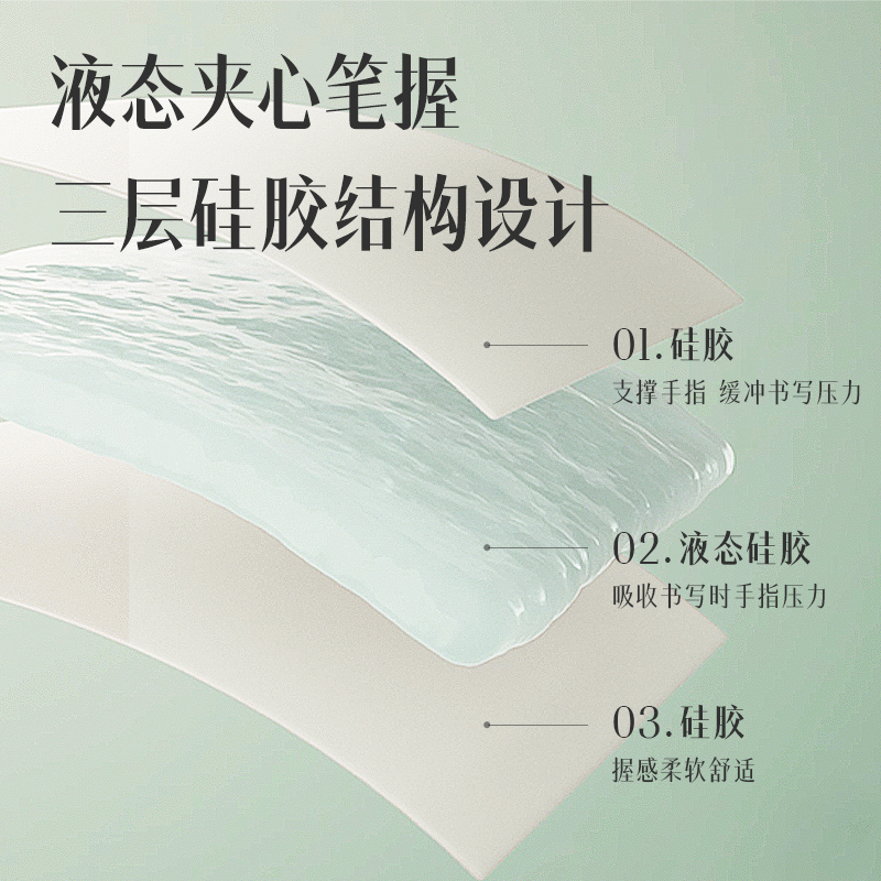 得力SH311-07液態(tài)硅膠活動(dòng)鉛筆0.7mm(混)(支)