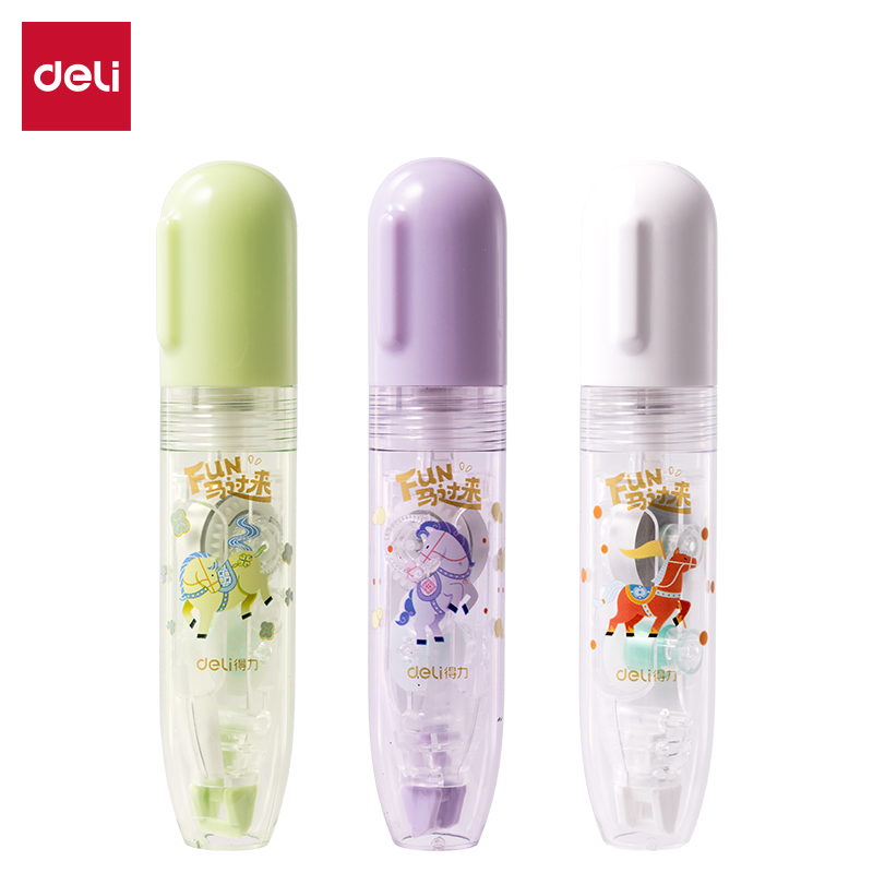 得力MAN031修正帶5mm*6m(混)(個)