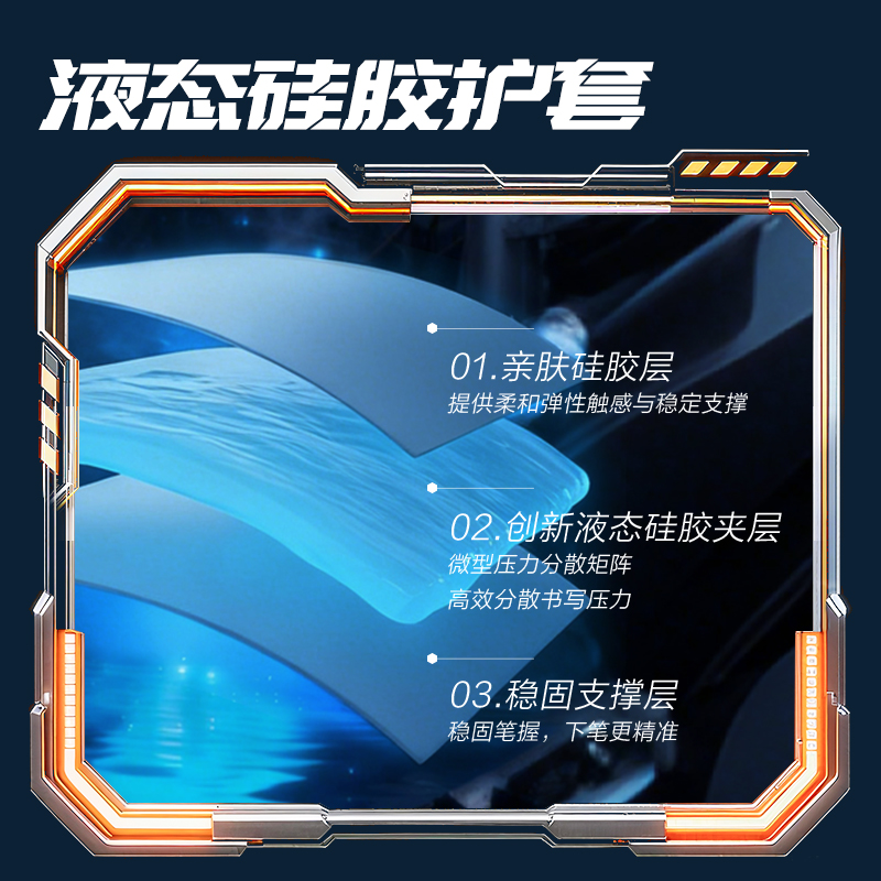 得力SS007六邊形戰(zhàn)士羽鱗衛(wèi)液態(tài)硅膠速干中性筆0.5mm雙珠ST頭(黑)(支)