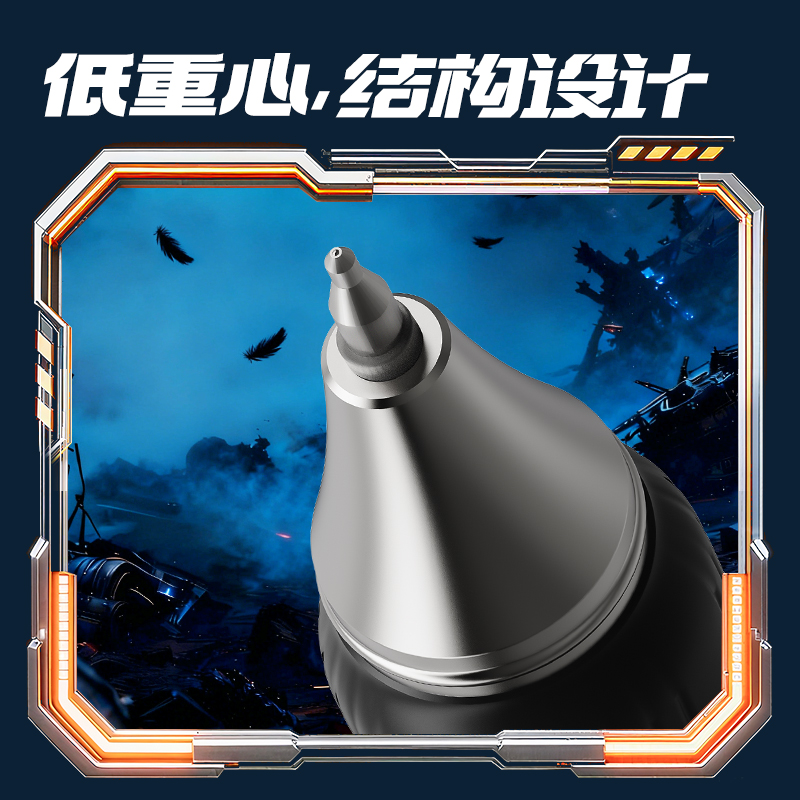 得力SS007六邊形戰(zhàn)士羽鱗衛(wèi)液態(tài)硅膠速干中性筆0.5mm雙珠ST頭(黑)(支)