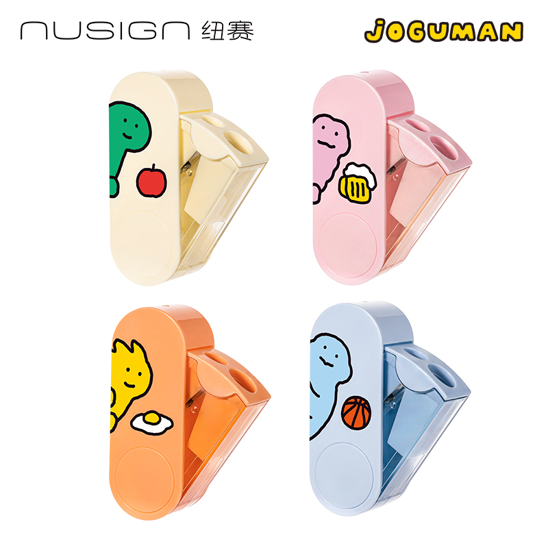 紐賽NS074-Q喬古漫旋轉(zhuǎn)密封門雙孔卷筆刀（個(gè)）（混）