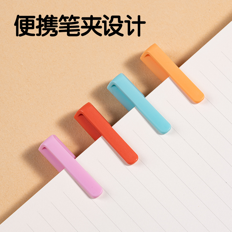 得力SN102可水洗雙頭勾線筆(混)(12支一盒)