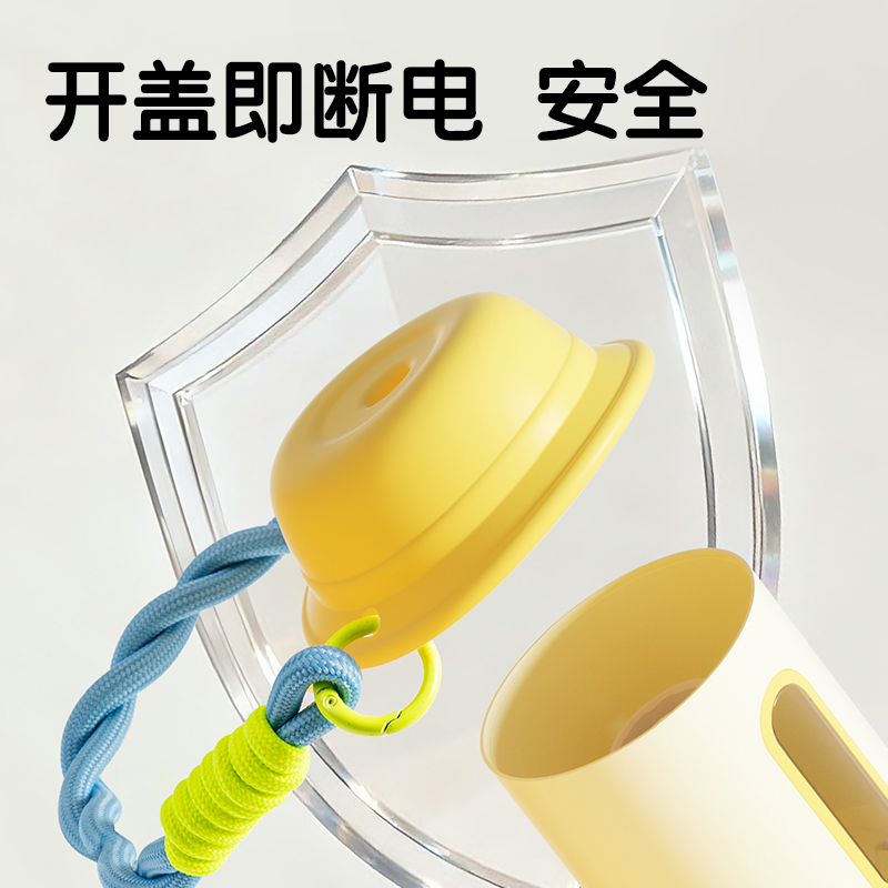 得力VA10B大口徑全自動輕音削筆機(粉)(個)